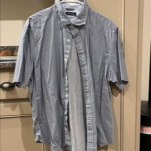 Nautica Men's Patterned Button-Down Shirt